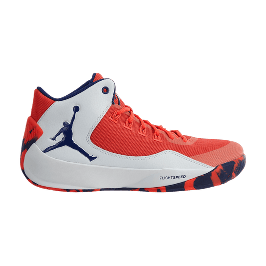 Jordan Rising High 2 Infra Red/Deep Royal Blue