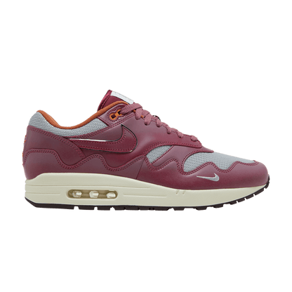 Nike Air Max 1 Patta Waves Rush Maroon (with Bracelet)
