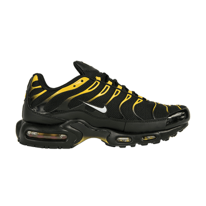 Nike Air Max Plus Black White-Vivid Sulfur