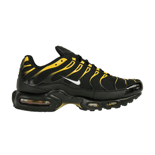 Nike Air Max Plus Black White-Vivid Sulfur