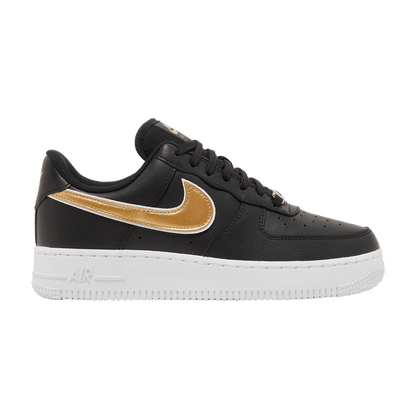 Nike Air Force 1 Low '07 Essential Black Metallic Gold (Women's)