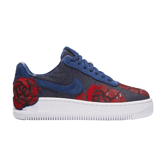 Nike Air Force 1 Upstep Low Denim Rose Blue (Women's)