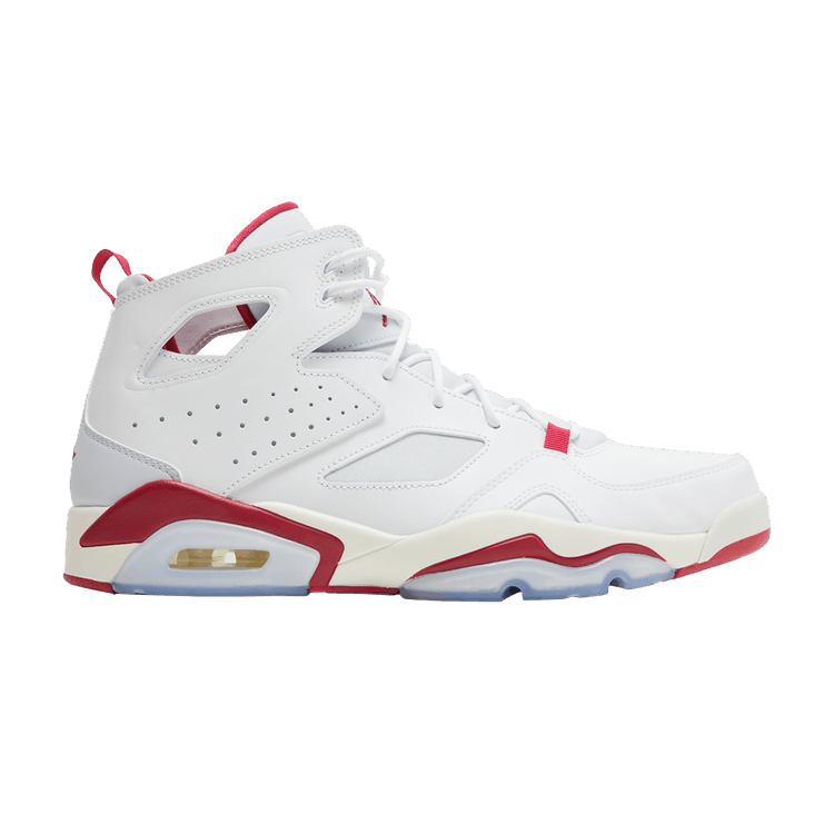Jordan Flight Club 91 White Pure Platinum Sail Mystic Hibiscus