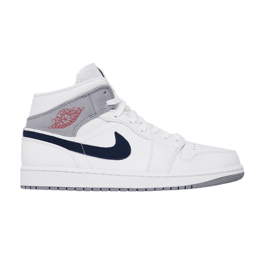 Jordan 1 Mid Paris White