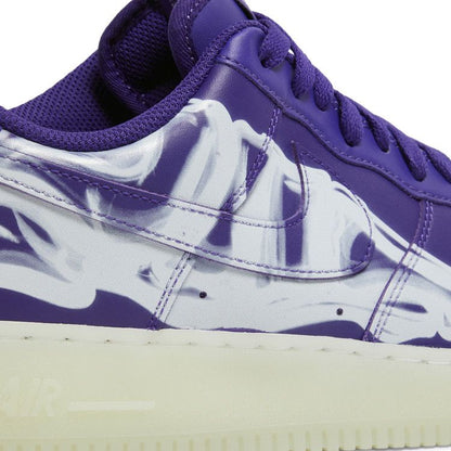 Nike Air Force 1 Low '07 QS Purple Skeleton Halloween (2021)