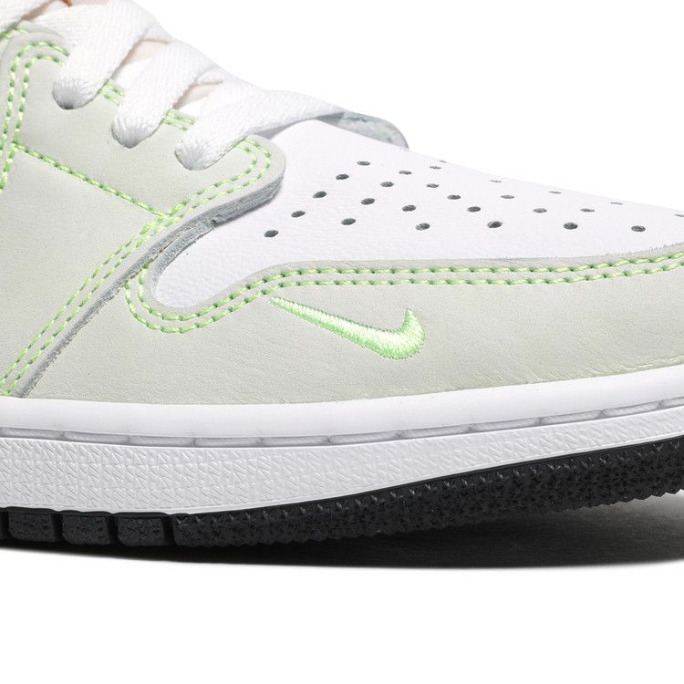 Jordan 1 Retro Low White Ghost Green Black