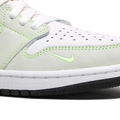 Jordan 1 Retro Low White Ghost Green Black