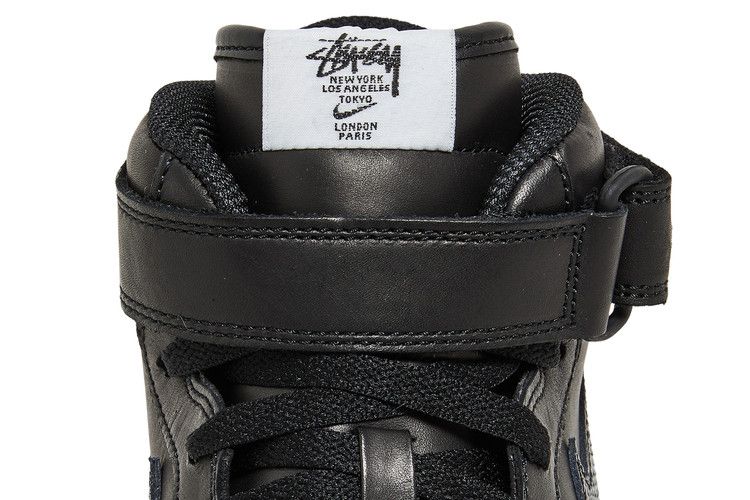 Nike Air Force 1 Mid Stussy Black White