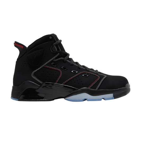 Jordan 6-17-23 Black White Red Contrast Stitching