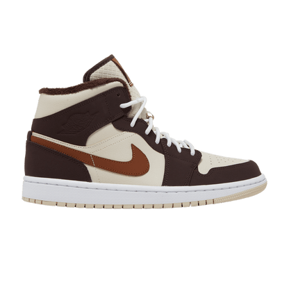 Jordan 1 Mid SE Brown Basalt Oatmeal (Women's)