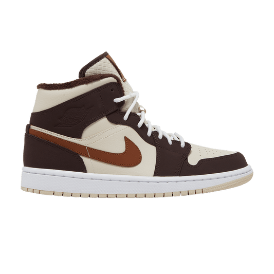 Jordan 1 Mid SE Brown Basalt Oatmeal (Women's)