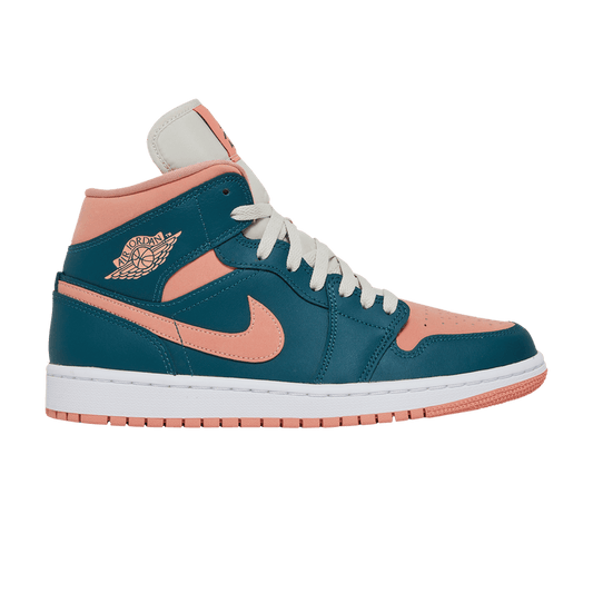 Jordan 1 Mid Dark Teal Green (Women's)
