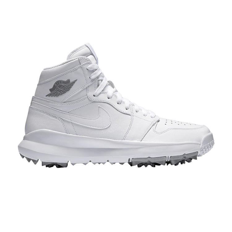 Jordan 1 Retro Golf Cleat White Metallic