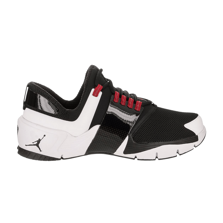 Jordan Alpha Trunner Black White Gym Red