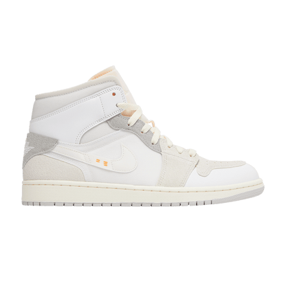 Jordan 1 Mid SE Craft Inside Out White Grey