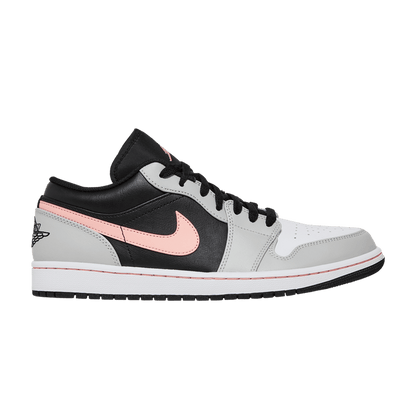 Jordan 1 Low Black Grey Pink