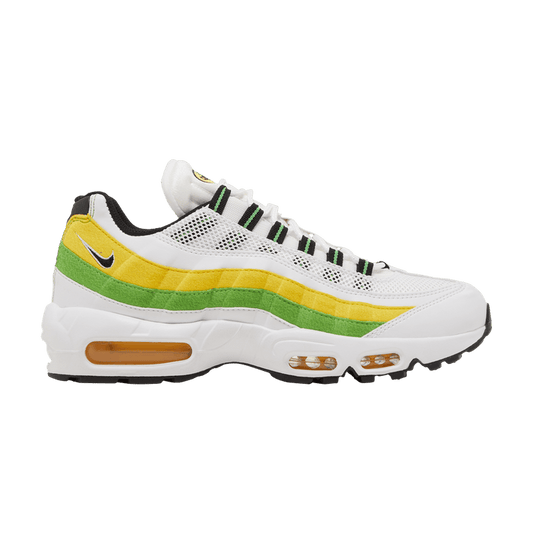 Nike Air Max 95 Essential White Green Apple Tour Yellow