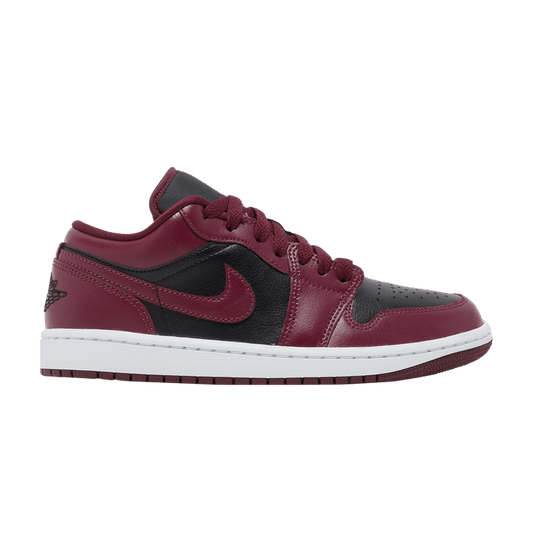 Jordan 1 Low Black Dark Beetroot (Women's)