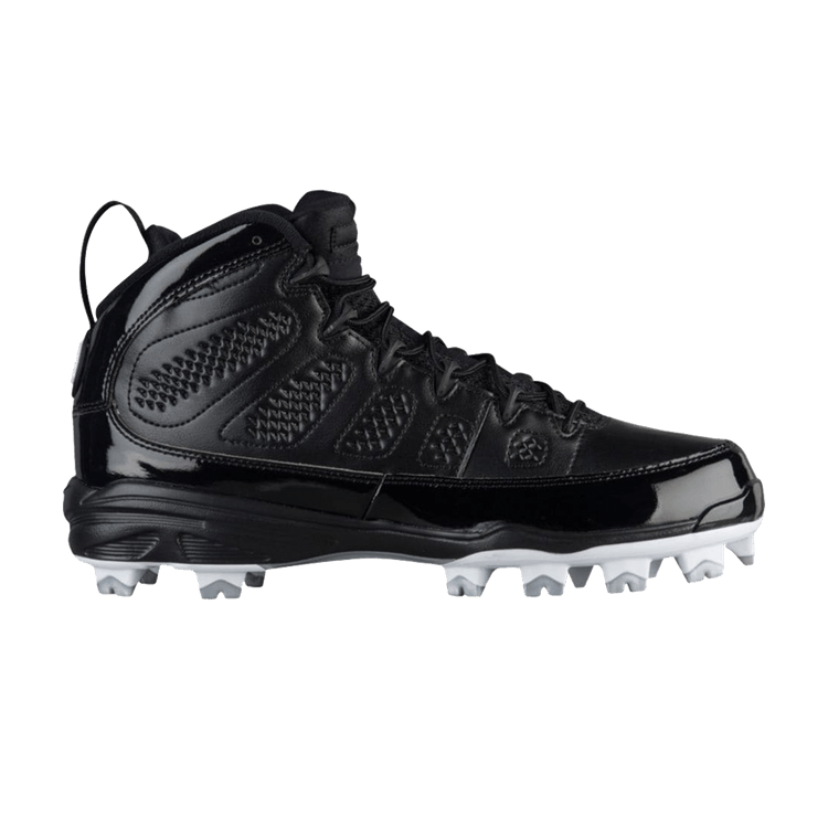 Jordan 9 Retro MCS Cleat RE2PECT Black
