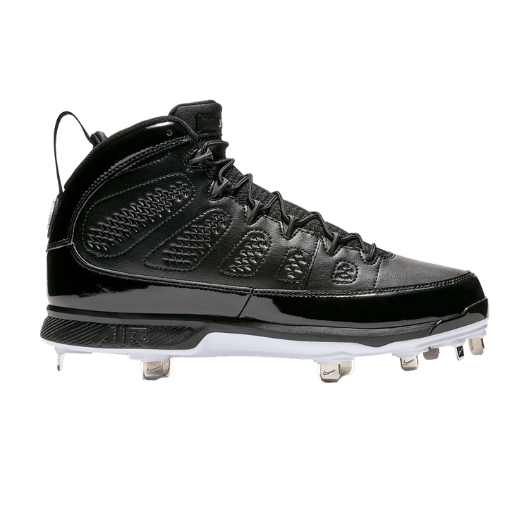 Jordan 9 Retro Metal Cleat RE2PECT Black