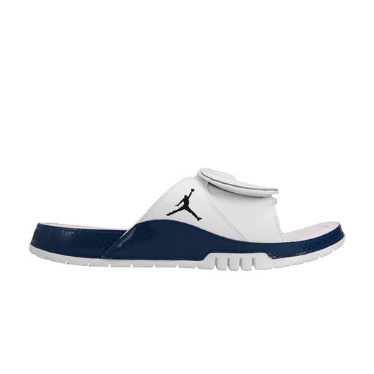 Jordan Hydro 11 Slide White Navy