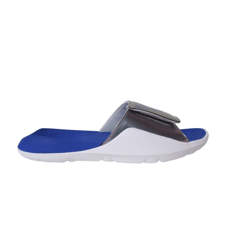 Jordan Hydro 7 Slide Wolf Grey Hyper Royal