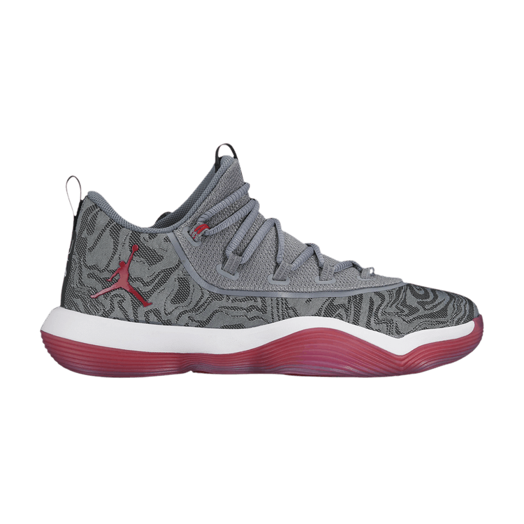 Jordan Super.Fly 2017 Low Wolf Grey Gym Red