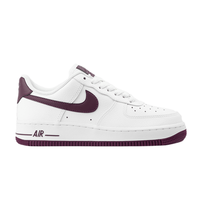Nike Air Force 1 Low Patent White Bordeaux (Women's)