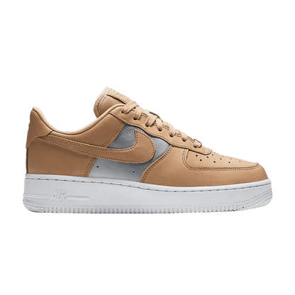 Nike Air Force 1 Low Bio Beige Metallic Silver (Women's)