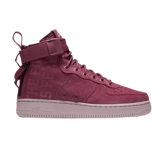 Nike SF Air Force 1 Mid Force Is Female Vintage Wine (Women's)