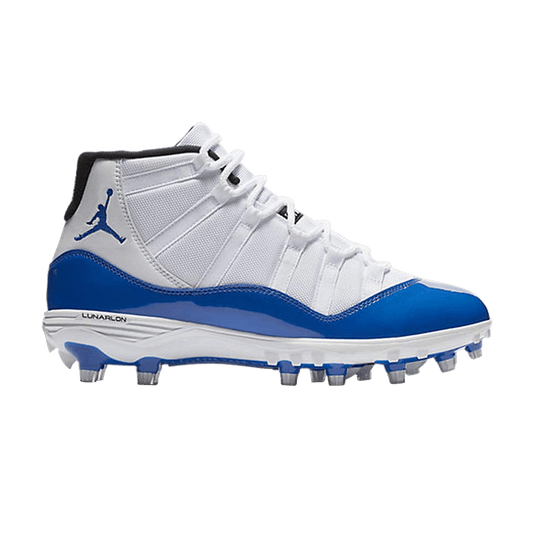 Jordan 11 Retro Cleat White Royal