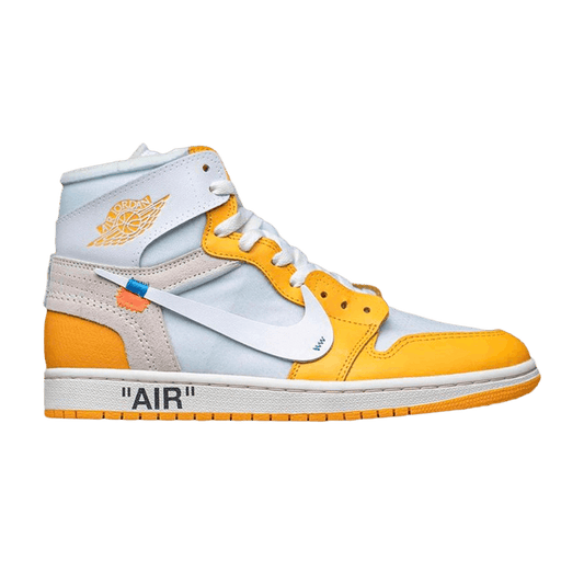 Jordan 1 Retro High Off-White Canary Yellow