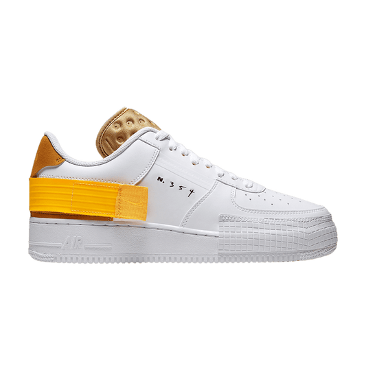 Nike Air Force 1 Type White Gold