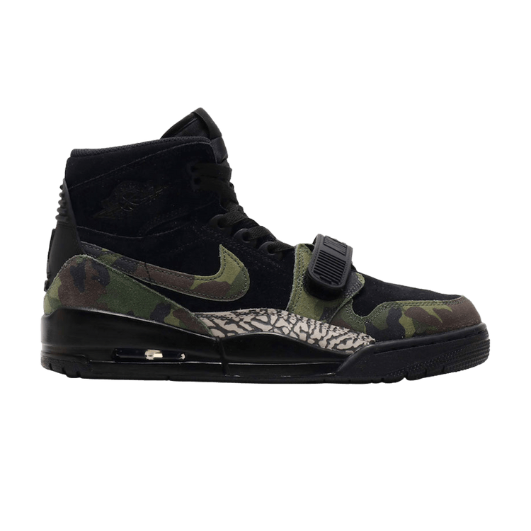 Jordan Legacy 312 Black Camo Green
