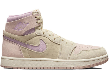 Jordan 1 High Zoom Air CMFT 2 Muslin Plum Chalk (Women's)