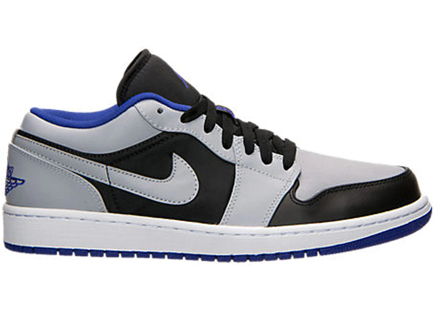 Jordan 1 Low Black Dark Concord Wolf Grey