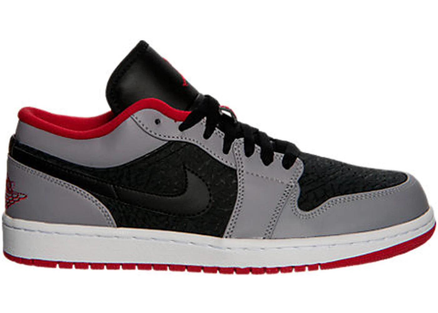 Jordan 1 Low Black Gym Red Cement