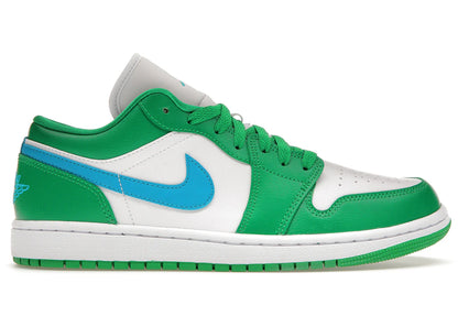 Jordan 1 Low Lucky Green Aquatone (Women's)
