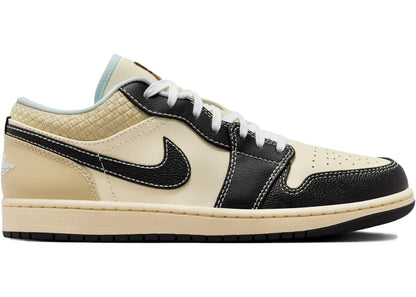 Jordan 1 Low SE Coconut Milk Black Muslin