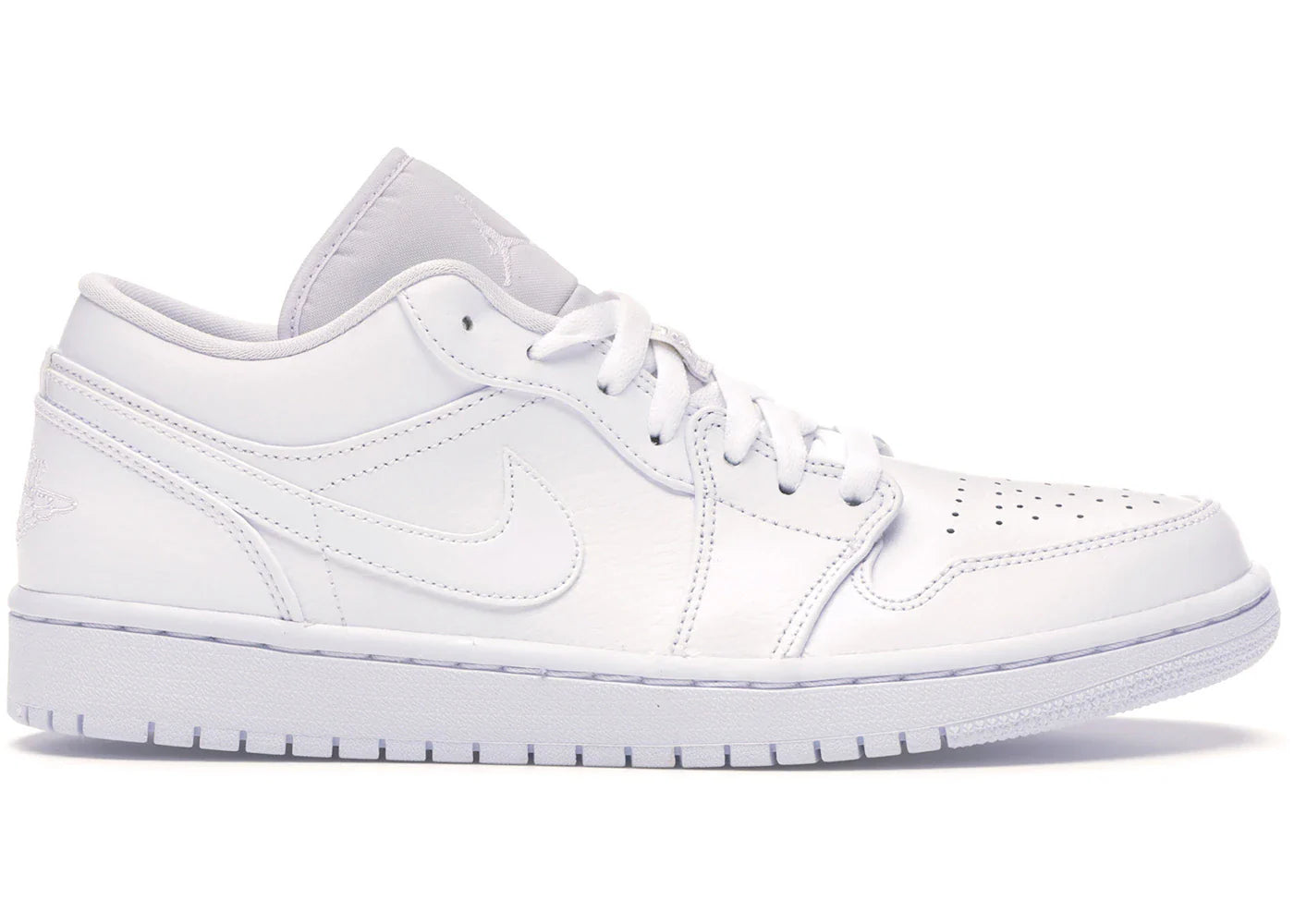 Jordan 1 Low Triple White Fog Grey