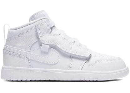 Jordan 1 Mid Alt Triple White (PS)