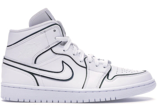 Jordan 1 Mid Iridescent Reflective White (Women's)