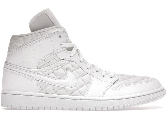 Jordan 1 Mid Quilted White (Women's)