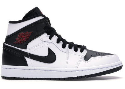 Jordan 1 Mid Reverse Black Toe (Women's)