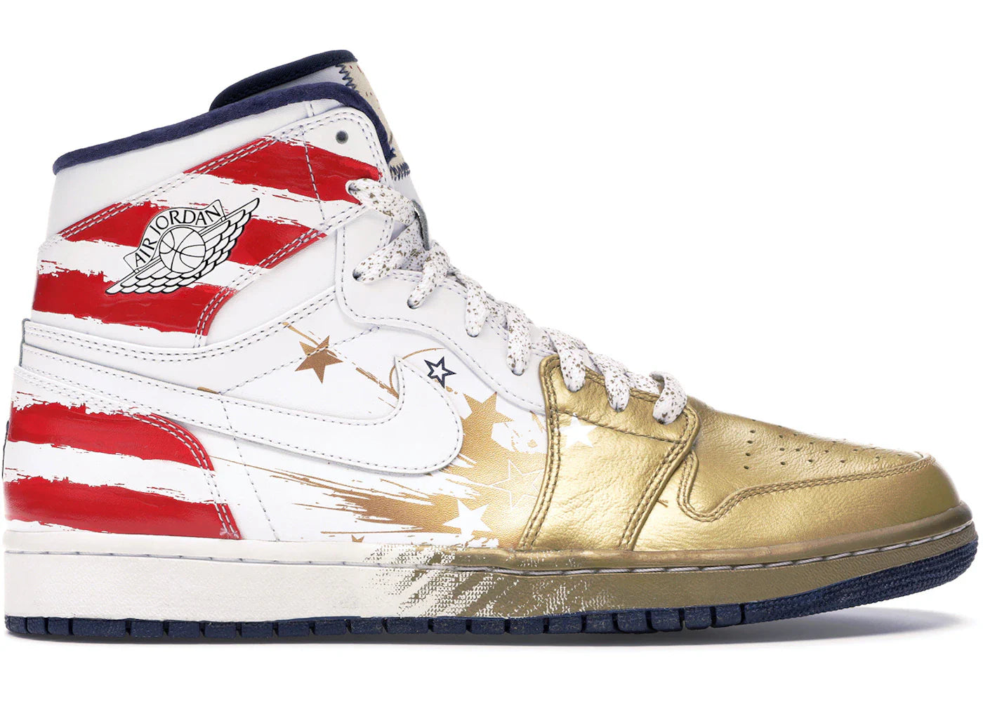 Jordan 1 Retro Dave White Wings For the Future Gold