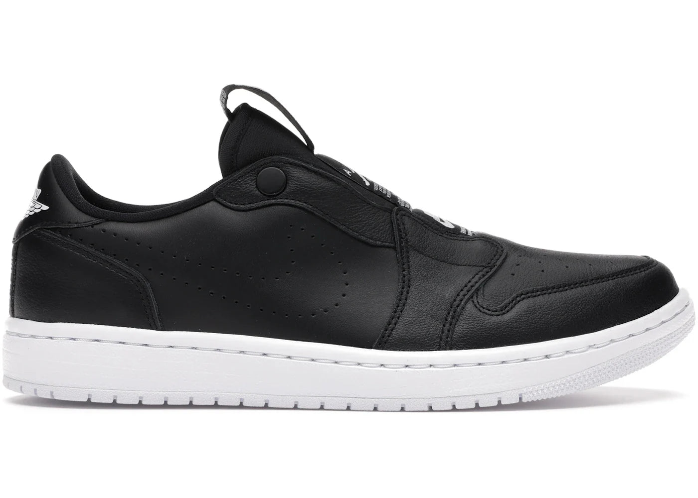 Jordan 1 Retro Low Slip Black White (Women's)
