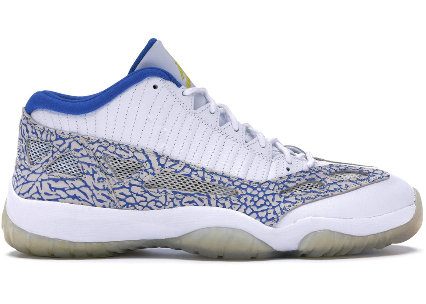 Jordan 11 Retro Low IE White Argon Blue