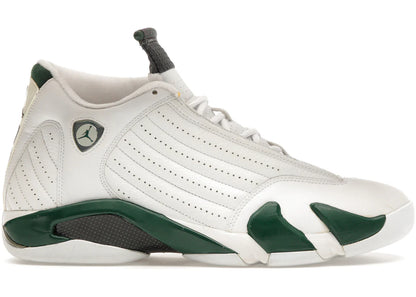 Jordan 14 Retro White Forest Green
