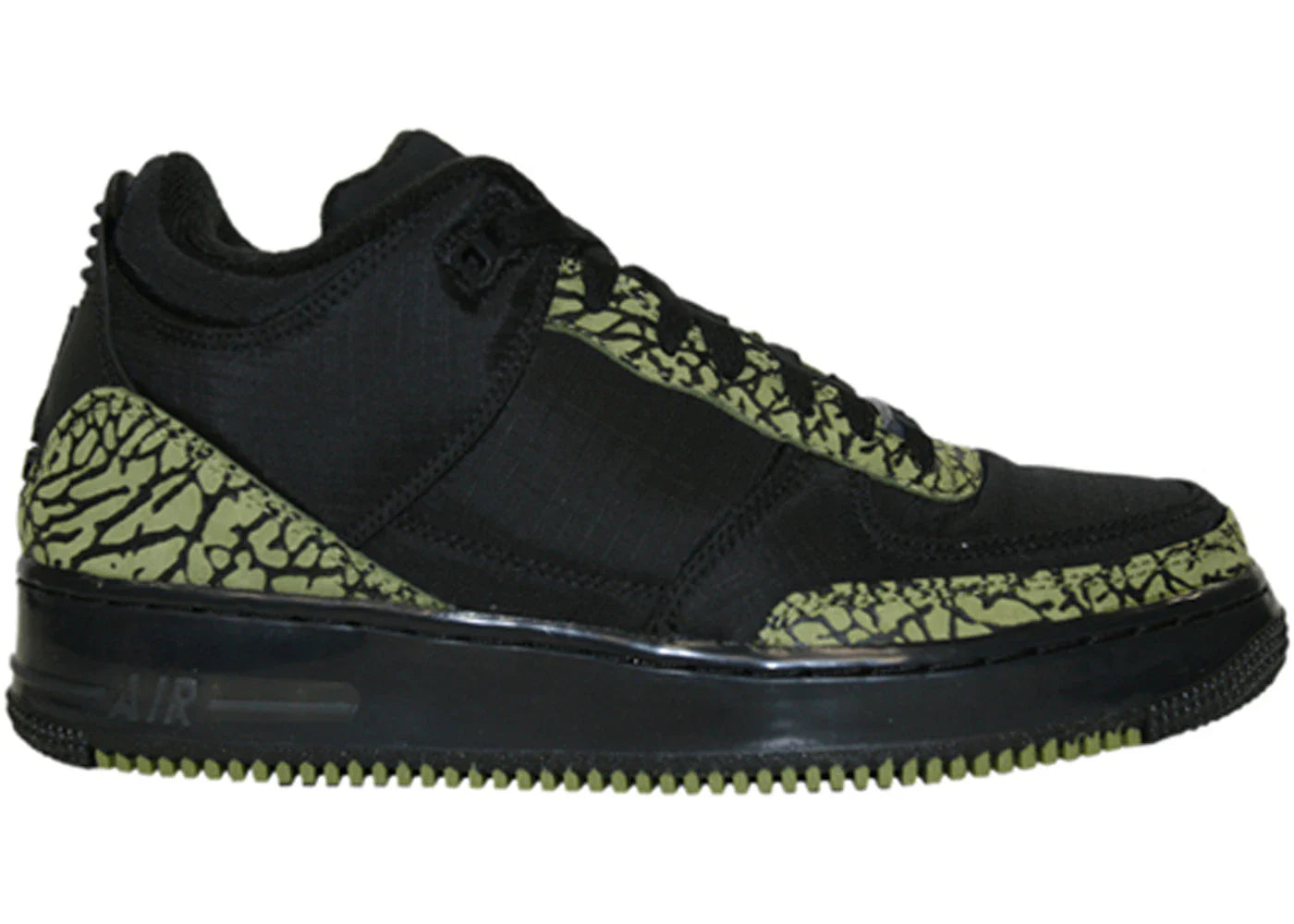 Jordan AJF 3 Black Scenery Green