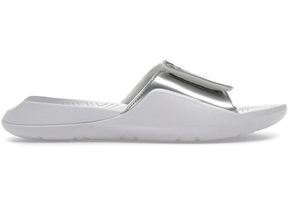 Jordan Hydro 7 Retro Slide White Silver